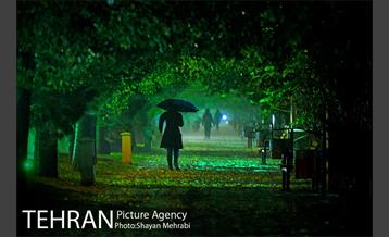 بارش شدید باران و تگرگ در تهران 5