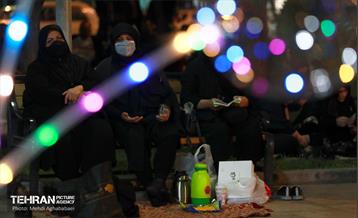 مراسم احیای شب بیست و سوم در میدان نبوت 9