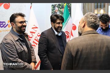 حضور سخنگوی شهرداری تهران در نمایشگاه رسانه‌های ایران 22