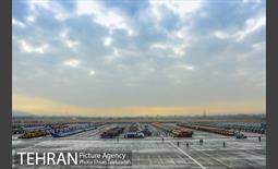 مانور ماشین آلات و تجهیزات ستاد برف روبی شهرداری تهران 1