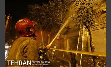 آتش سوزی گسترده در خیابان امیرکبیر 2 16