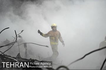 ششمین روز آواربرداری ساختمان پلاسکو -1 15