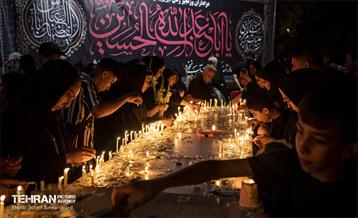 شام غریبان حسینی در محله امیریه 16