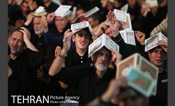 مراسم احیای شب بیست‌ویکم ماه مبارک رمضان در مصلی تهران 34