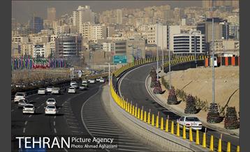 افتتاح پل شرق به شمال تقاطع بزرگراه های نیایش و شهید چمران 30