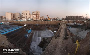 بازدید نخبگان منطقه ۵ از پروژه‌های عمرانی 1