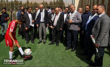 مراسم رونمایی از پروژه های عمرانی فدراسیون فوتبال 2