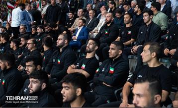 مراسم تجلیل از کشتی‌گیران قهرمان (جشنی برای ایران)  7