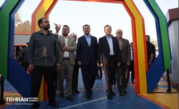 مراسم افتتاح شهربازی انرژیا 21