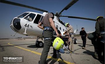 سومین تمرین مشترک امداد هوایی کلانشهر تهران /2