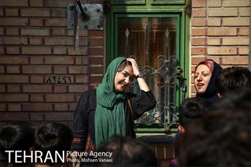 نواختن زنگ مدرسه کودکان کار مرکز پرتو توسط هانیه توسلی 18