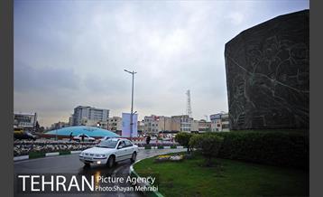 چهره جدید میدان انقلاب اسلامی 25