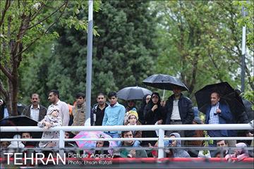 اجرای برنامه عموپورنگ در بوستان زندگی محله هرندی 7