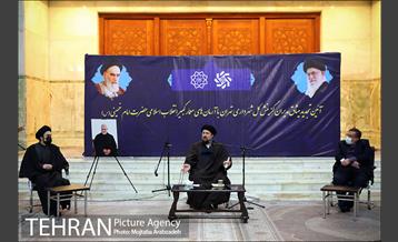 تجدید میثاق اعضای هیئت گزینش شهرداری تهران با رهبر کبیر انقلاب 16