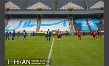 دیدار تیم های فوتبال استقلال تهران و نساجی مازندران 8