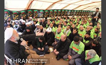 حضور شهردار تهران در جمع خدام الحسین 17