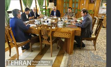 دیدار شهردار تهران با رییس باغ موزه انقلاب و دفاع مقدس 4