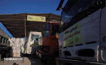 مانور برف‌‍‌روبی منطقه 4 شهرداری تهران 21