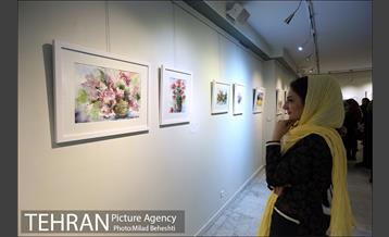 نمایشگاه گروهی نقاشی آبرنگ با عنوان ترنم خیال در گالری نهاوند‎ 10