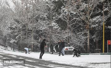 روز برفی تهران - 2 54