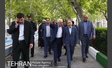بازدید دکتر نجفی از پروژه های عمرانی و فرهنگی منطقه ۸ 2