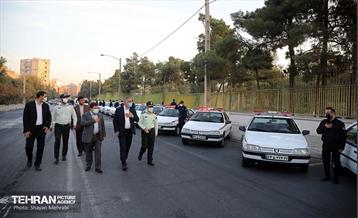 صبحگاه مشترک یگان حفاظت شهرداری تهران با حضور  شهردار تهران 6