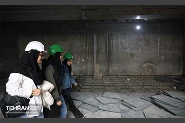 بازدید دانشجویان از پروژه خانه شهر 4