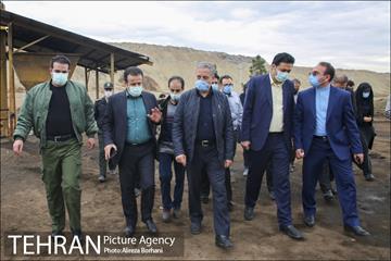 بازدید کارگروه رفع بوی نامطبوع تهران از مجتمع آرادکوه 12