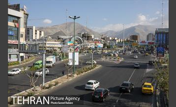 وضعیت ترافیکی خیابان های تهران پس از تعطیلات نوروز 1400