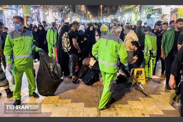 خدمات رسانی شهرداری تهران در شهر نجف 20