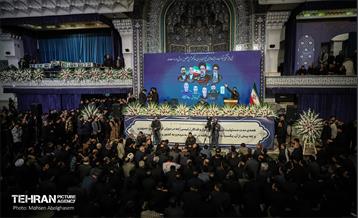 مراسم وداع با پیکر شهیدان خدمت - 2 4