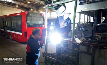 به وقت خدمت؛ بازآمادسازی اتوبوس‌های شهری تهران 16