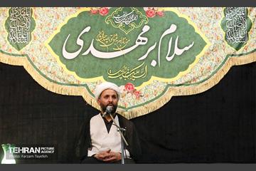 مراسم احیا شب ۲۳ ماه رمضان و تشییع شهید گمنام در حسینیه یرکی های مقیم تهران 15