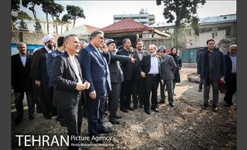 بازید کمیسیون عمران مجلس از پروژه پلاسکو 5