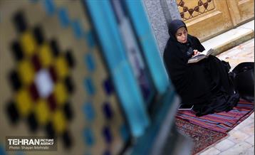 احیای شب بیست‌ویکم ماه رمضان امامزاده پنج تن لویزان 58