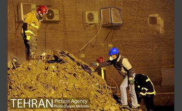 چهارمین روز آواربرداری ساختمان پلاسکو-2 9