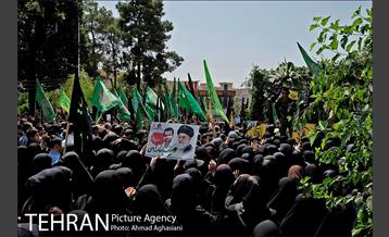 تشییع پیکر ۳تن از شهدای مدافع حرم 23