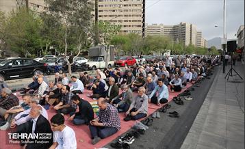 نماز عید فطر در شهرک اکباتان 37