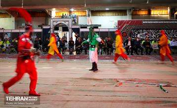 نمایش روضه مجسم (بیابان بی کسی) 13