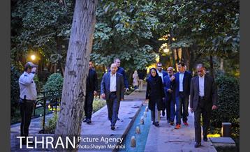 بازدید شهردار بلگراد از باغ ایرانی 3