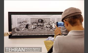 نمایشگاه نقاشی بزرگمهر حسین پور 15