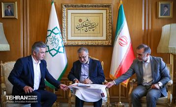 دیدار سرپرست فدراسیون فوتبال با شهردار تهران 9