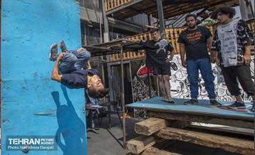 مسابقات پارکور فری استایل  2