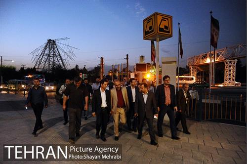 شبگردی اصحاب رسانه به میزبانی منطقه 14 5