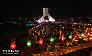 شهردار تهران در سوگواره آیینی «محرم شهر» 7
