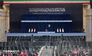 شهردار تهران در آیین وداع با آقای شهید ایران 2