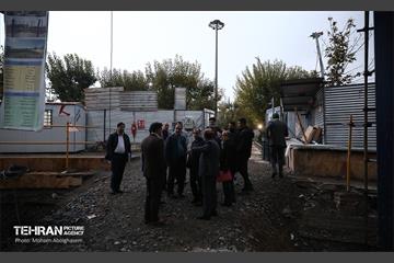 بازدید کمیسیون برنامه و بودجه شورای شهر از پروژه‌های منطقه 4 34