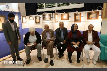 بازدید هنرمندان پیشکسوت و وزیر ارشاد از نمایشگاه قرآن 5