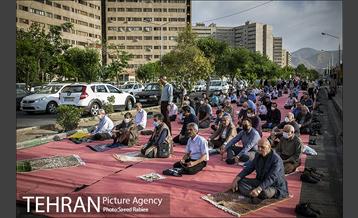 اقامه نماز عید سعید فطر در شهرک اکباتان 1