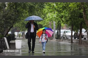 بارش باران بهاری در تهران - 1 12